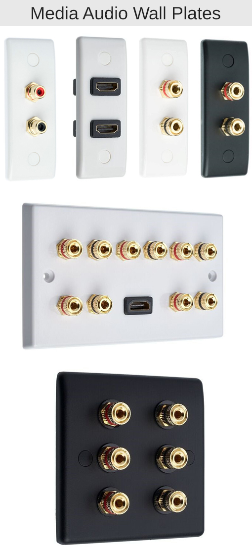 Audio Wall Plates