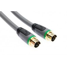 1.2M Gold Male S-Video S-VHS Cable Lead TV PC DVD   Genuine Rocketfish  RF-G1204