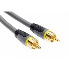 2.4M Gold Composite Video Cable Interconnect Genuine Rocketfish  RF-G1200