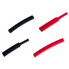 9mm High Temperature Heat Shrink Tubing Sleeving 2 X 1M 1 RED 1 BLACK 
