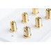 7.2 Slimline Surround Sound Speaker Wall Plate with Gold Binding Posts + 2 x RCA Sockets + 3 x HDMI's. NO SOLDERING REQUIRED