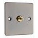 7.1 Speaker Wall Plate Kit - Black Nickel - NON SOLDER