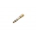 QTY X1 3.5mm Female to 6.3mm Male Stereo Jack Audio Adapter