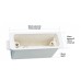 Flush Fit Architrave Plastic Dry Lining Dry Wall Back Box Pattress Extra Deep 45mm.