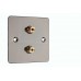 7.1 Speaker Wall Plate Kit - Black Nickel - NON SOLDER