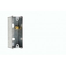 Flush Fit Architrave Metal Pattress Back Box For Solid Walls  