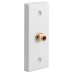 Complete Dolby 9.1 Surround Sound Speaker Architrave Wall Plate Kit including flush dry lining back boxes - No Soldering Required