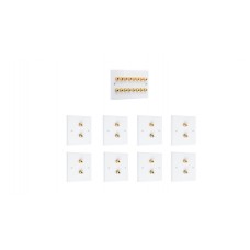 Complete Dolby 8.0 Surround Sound Speaker Wall Plate Kit - No Soldering Required