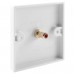 Complete Dolby 7.2 Surround Sound Slimline Speaker Wall Plate Kit + flush dry lining back boxes - No Soldering Required