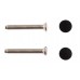 SlimLine Matt Black 10 Binding Post Speaker Wall Plate - 10 Terminals - No Soldering Required