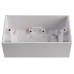 Complete Dolby 5.1 Surround Sound Speaker Architrave Wall Plate Kit including plastic surface mount back boxes - No Soldering Required