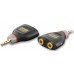 QTY 1X 2 x 3.5mm Stereo Jack Female to 3.5mm Stereo Jack Male Adaptor -  XGA44